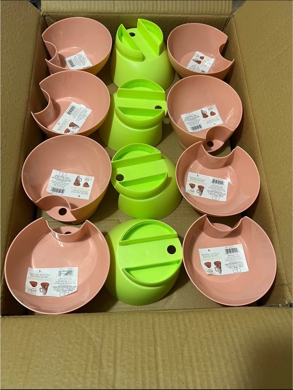 Box of 24 new snack cup toppers